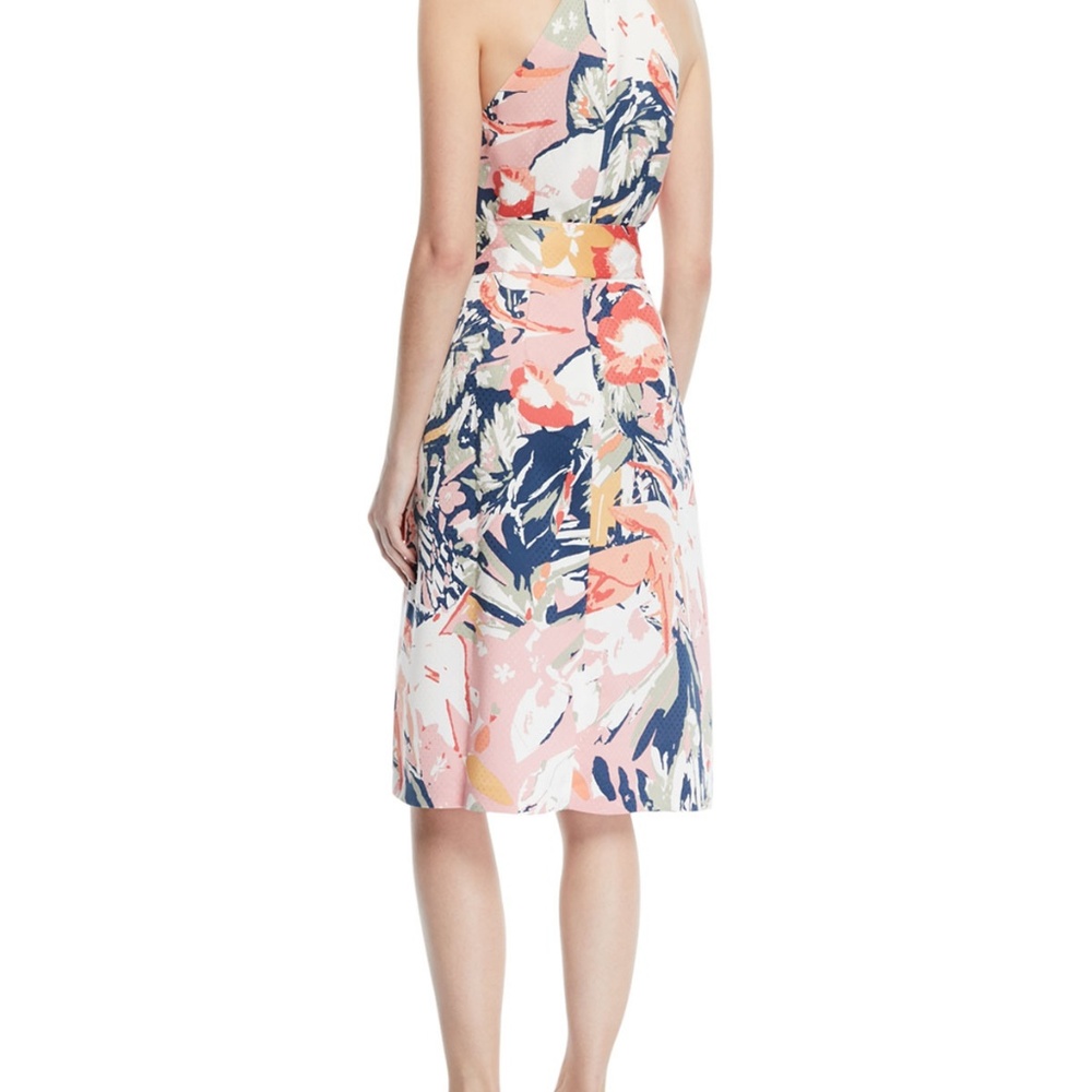 Club Monaco Multicolor Floral Midi Dress - Picture 5 of 14
